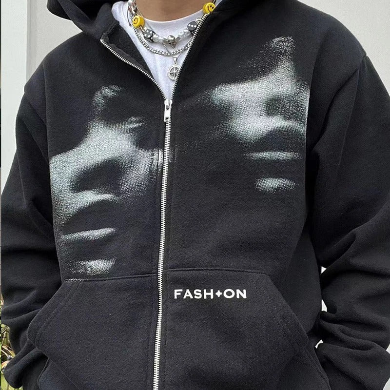 Sweat à capuche Y2K