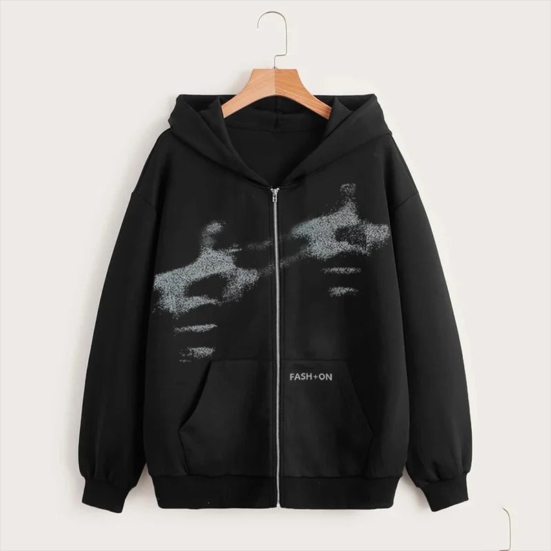 Sweat à capuche Y2K