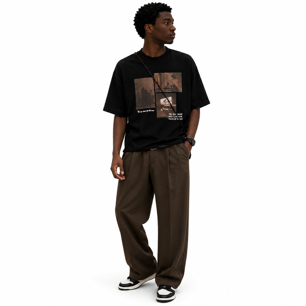 MBW Japonaise Retro Oversize T-shirt