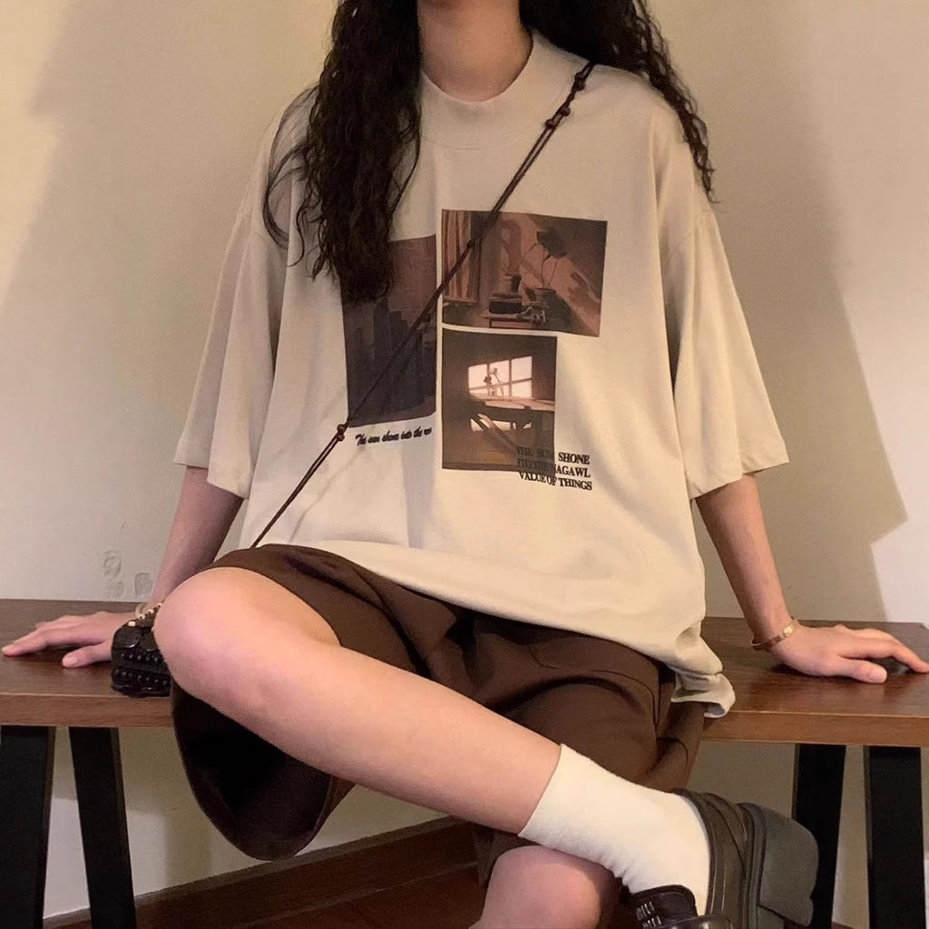 MBW Japonaise Retro Oversize T-shirt