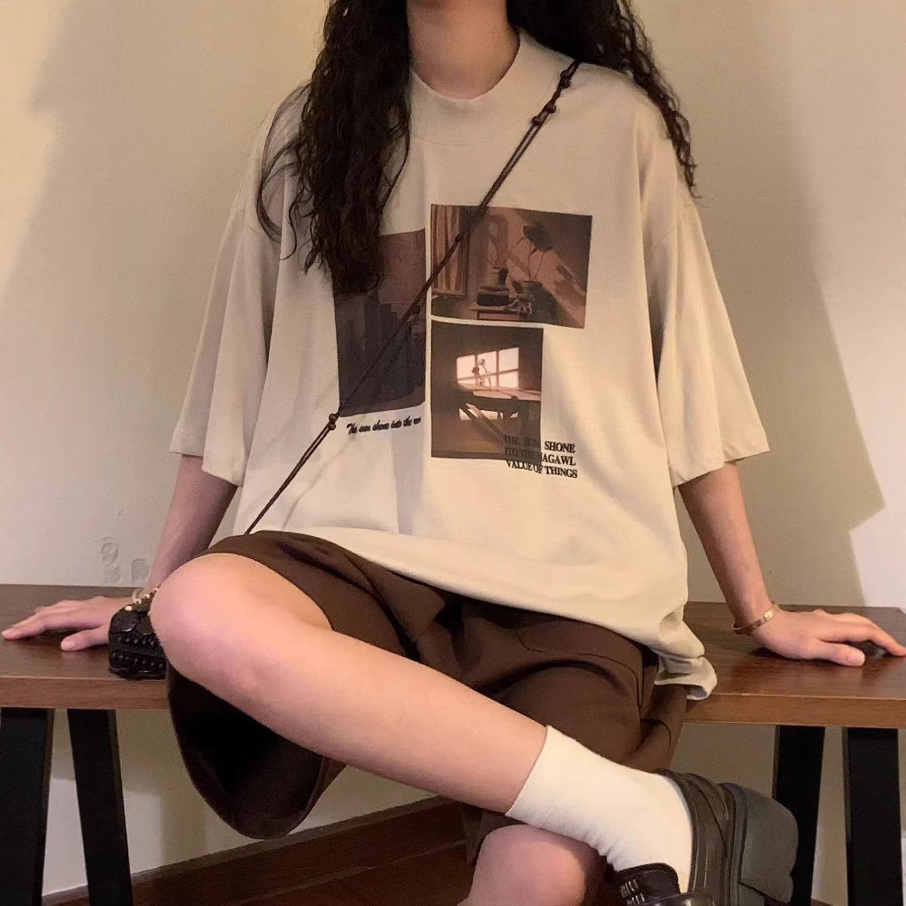 MBW Japonaise Retro Oversize T-shirt