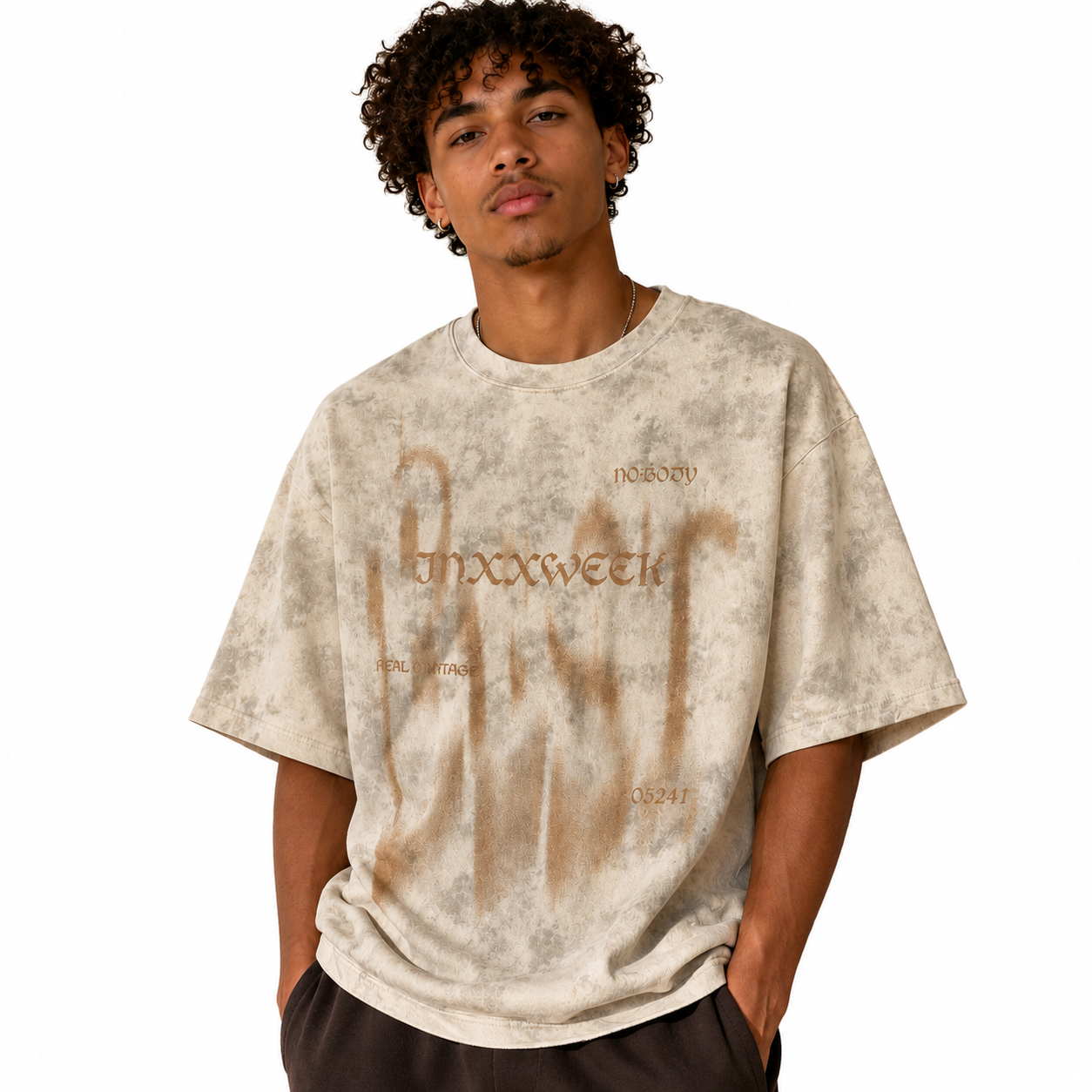 MBW – T-shirt Vintage Tie-Dye Oversize