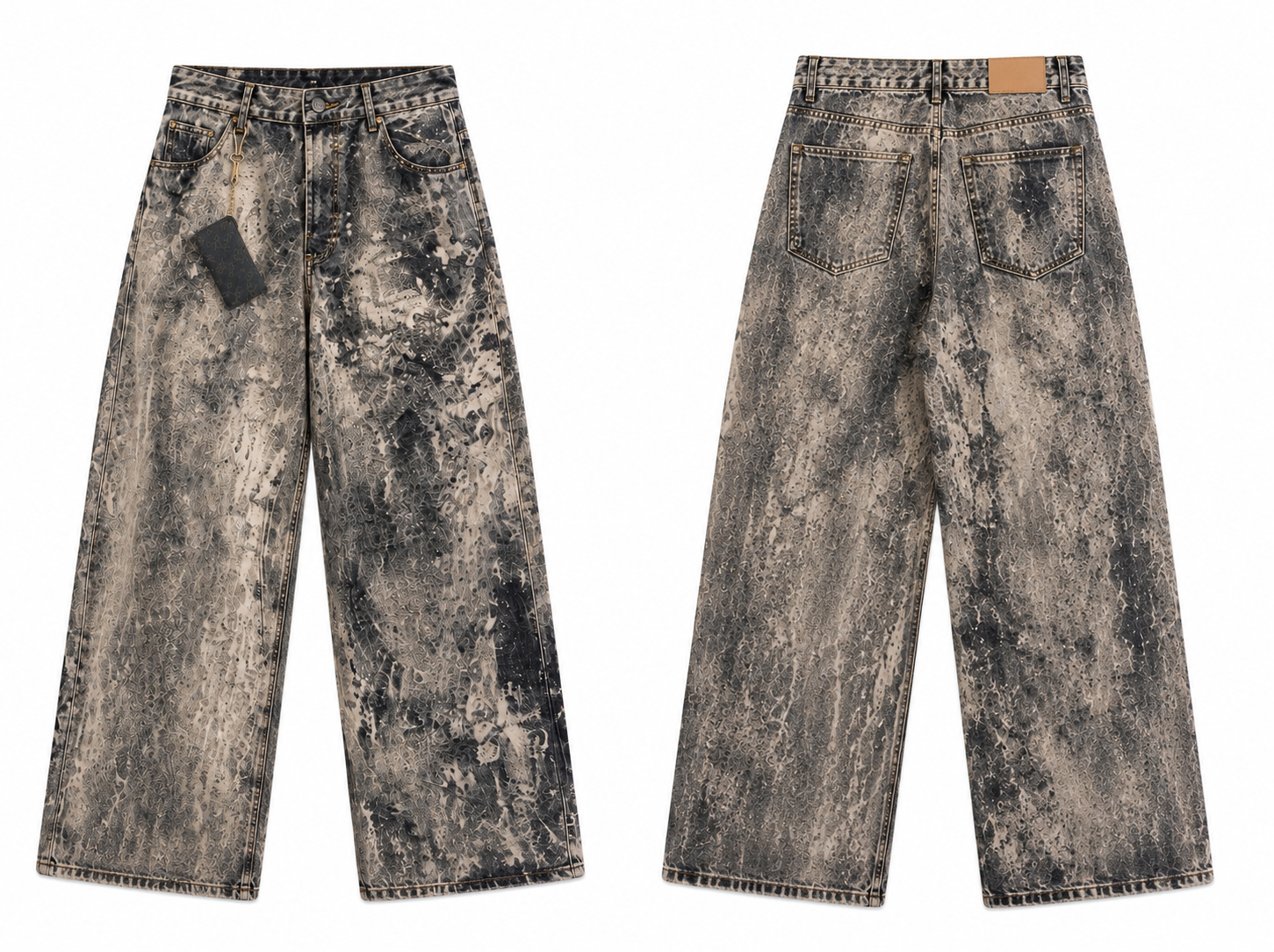 MBW Camouflage Baggy Jean