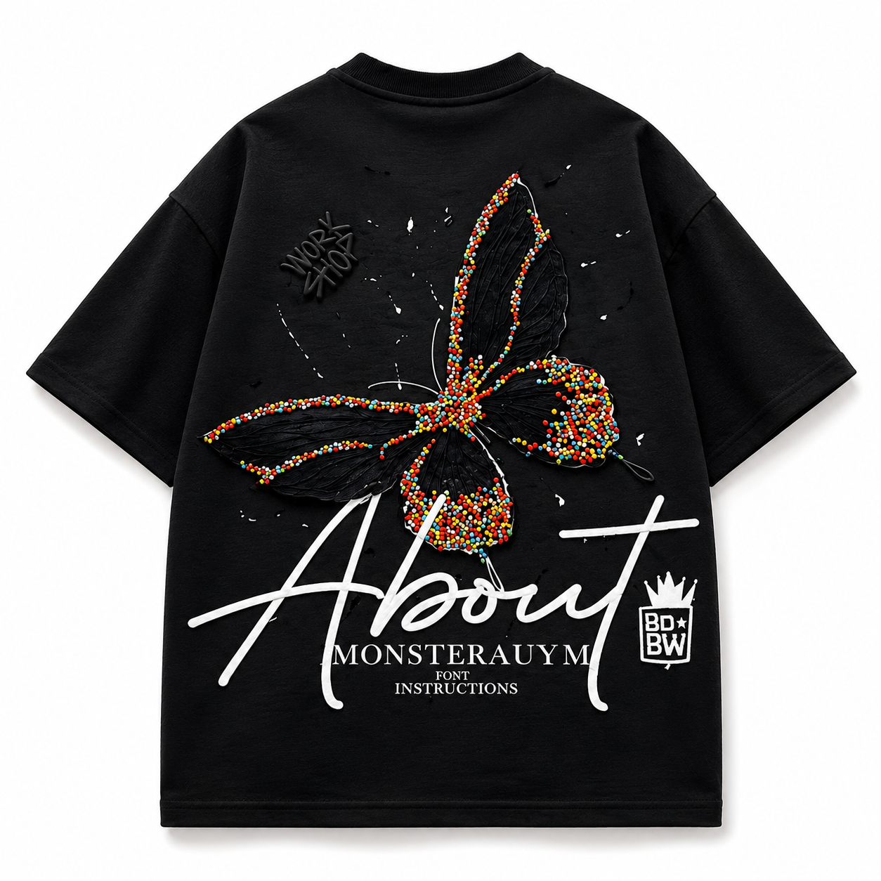 MBW T-shirt streetwear Oversize