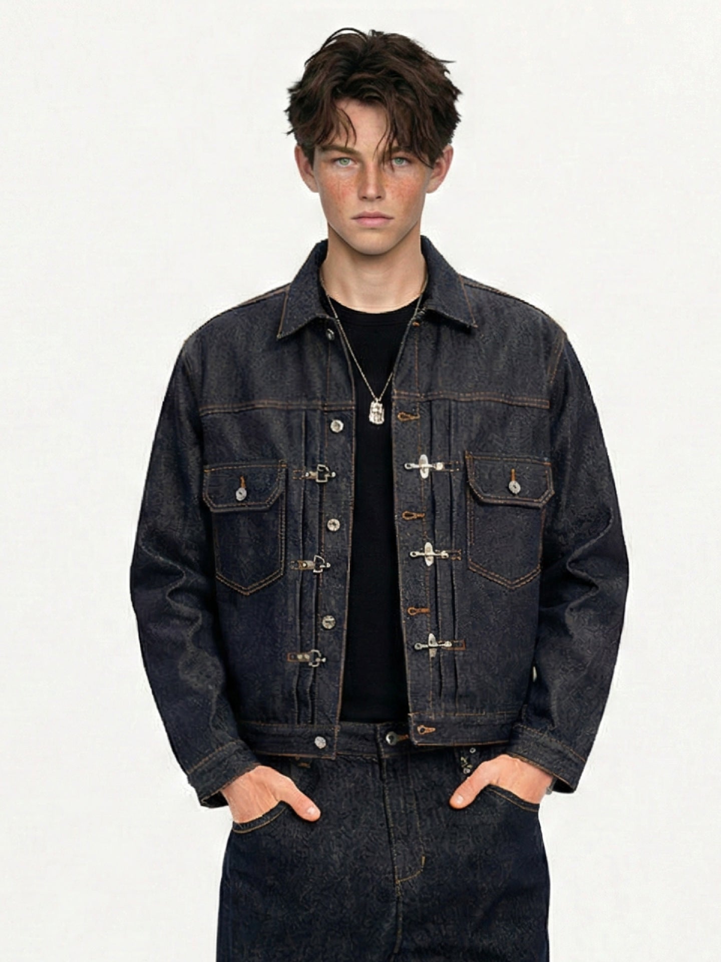 MBW Veste en Jean Utility