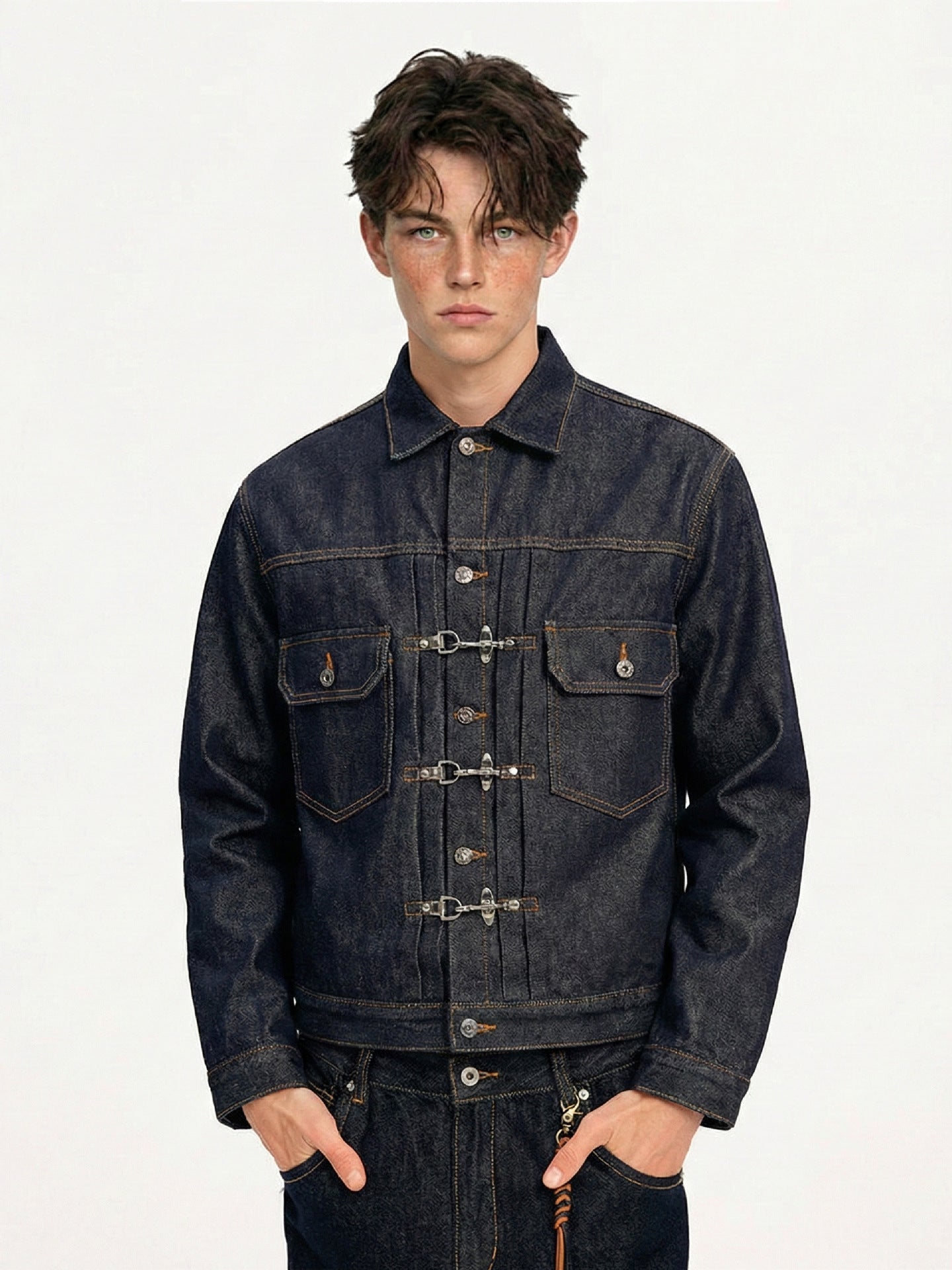 MBW Veste en Jean Utility