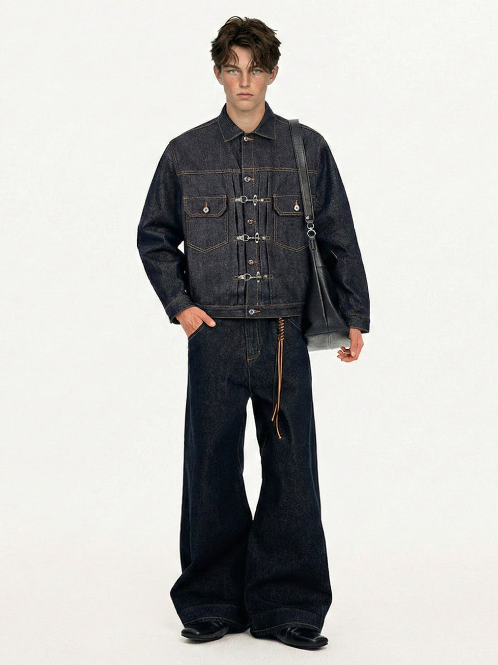MBW Veste en Jean Utility