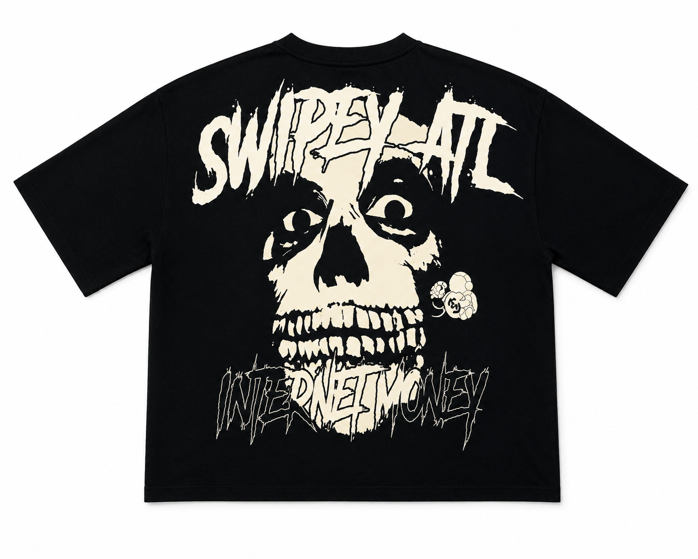 MBW Harajuku Skull Oversize T-shirt