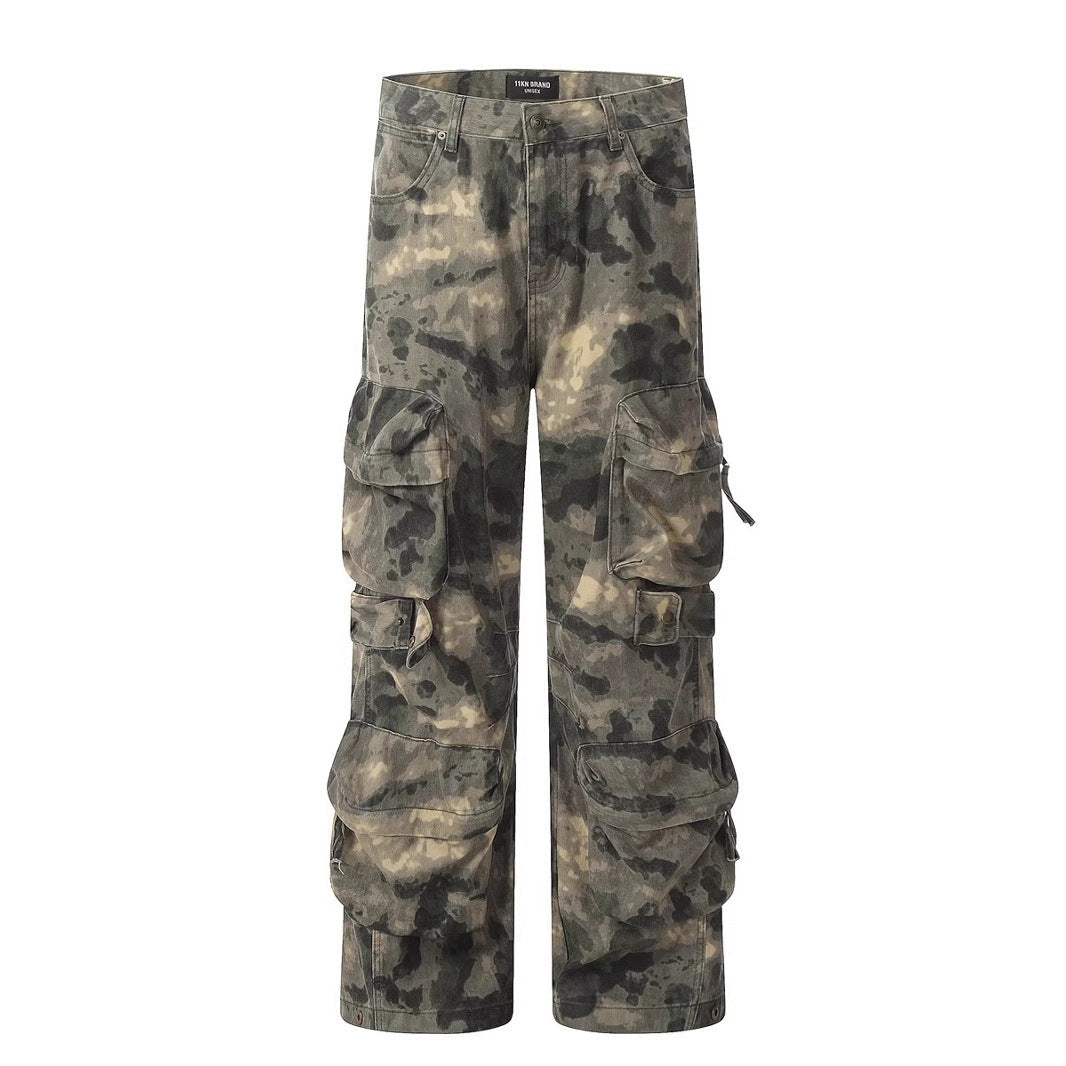 MBW – Pantalon cargo camouflage oversize