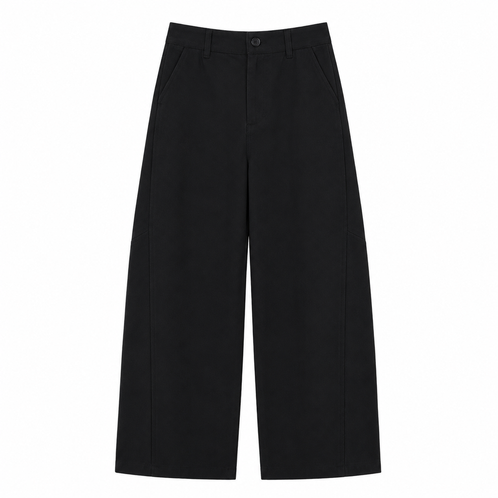 MBW – Pantalon baggy noir Y2K