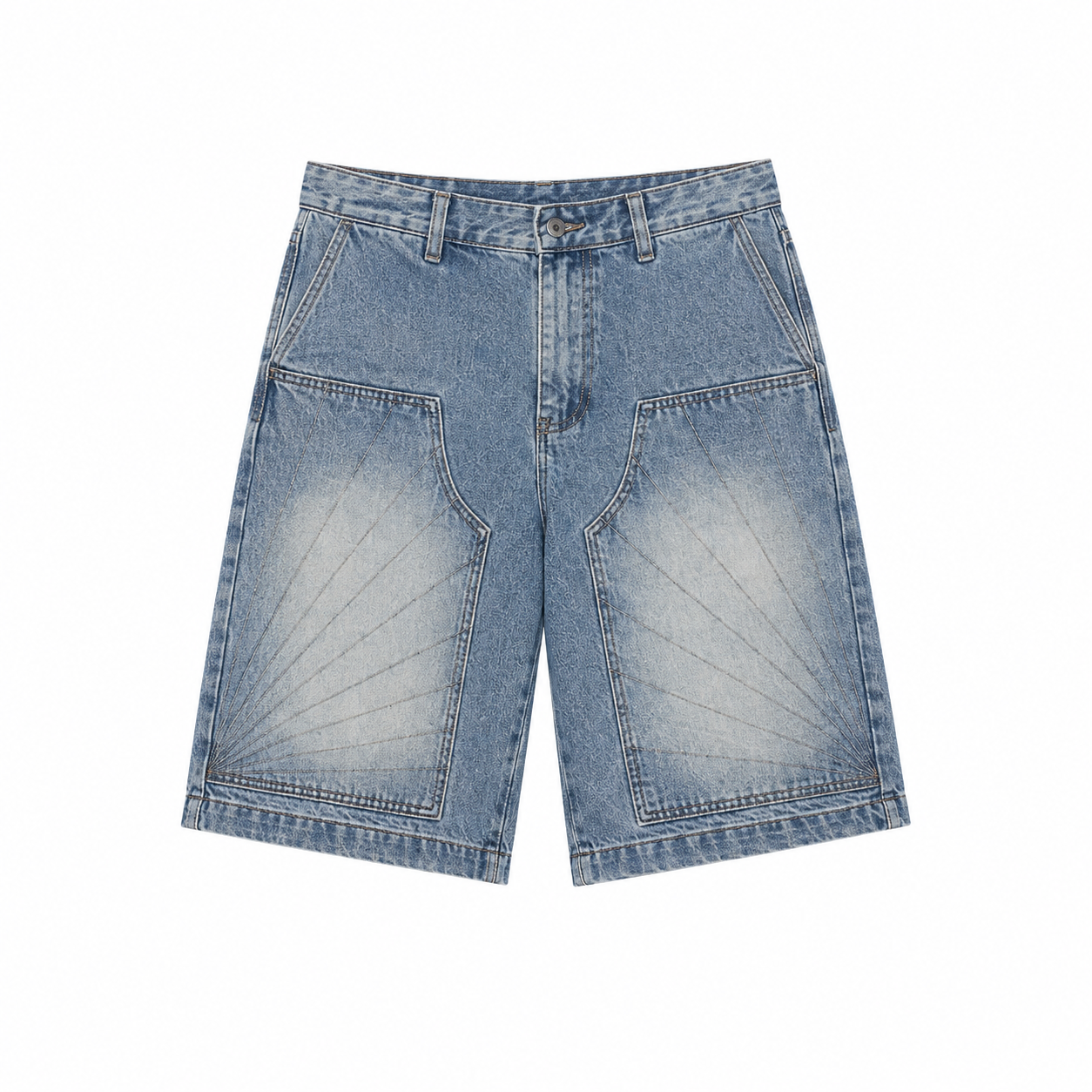 MBW Short Jean Baggy Vintage Homme