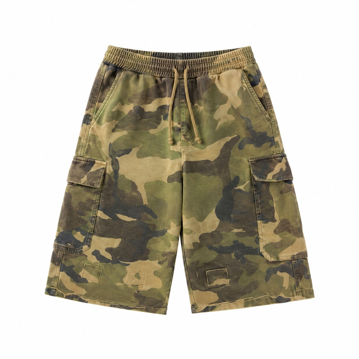 MBW Camouflage Cargo Baggy Short