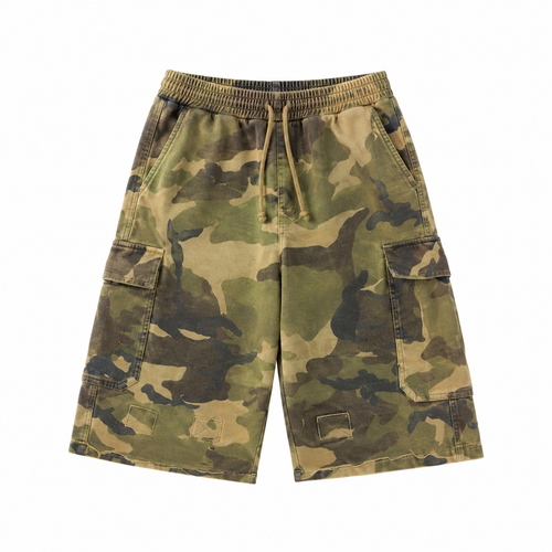 MBW Camouflage Cargo Baggy Short
