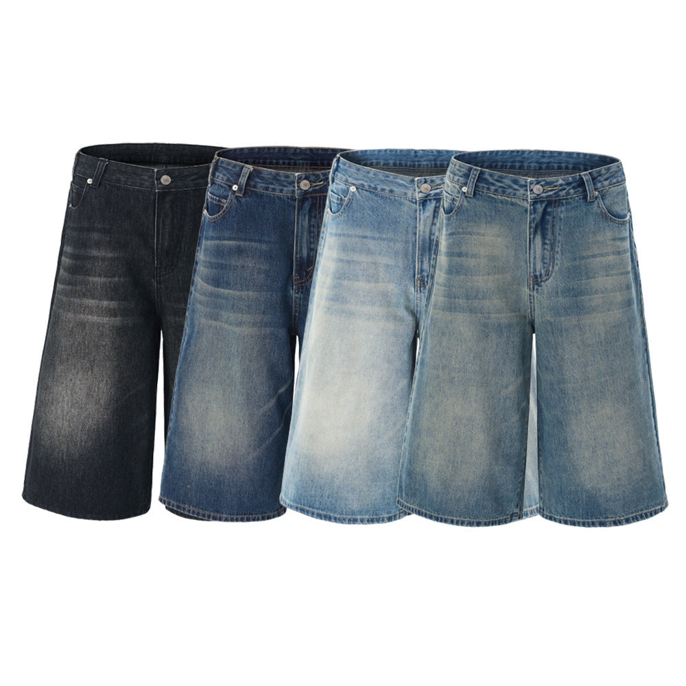 Short en jean ample MBW – Style streetwear unisexe