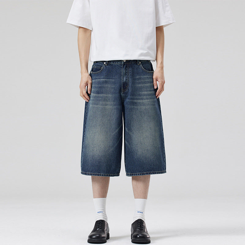 Short en jean ample MBW – Style streetwear unisexe