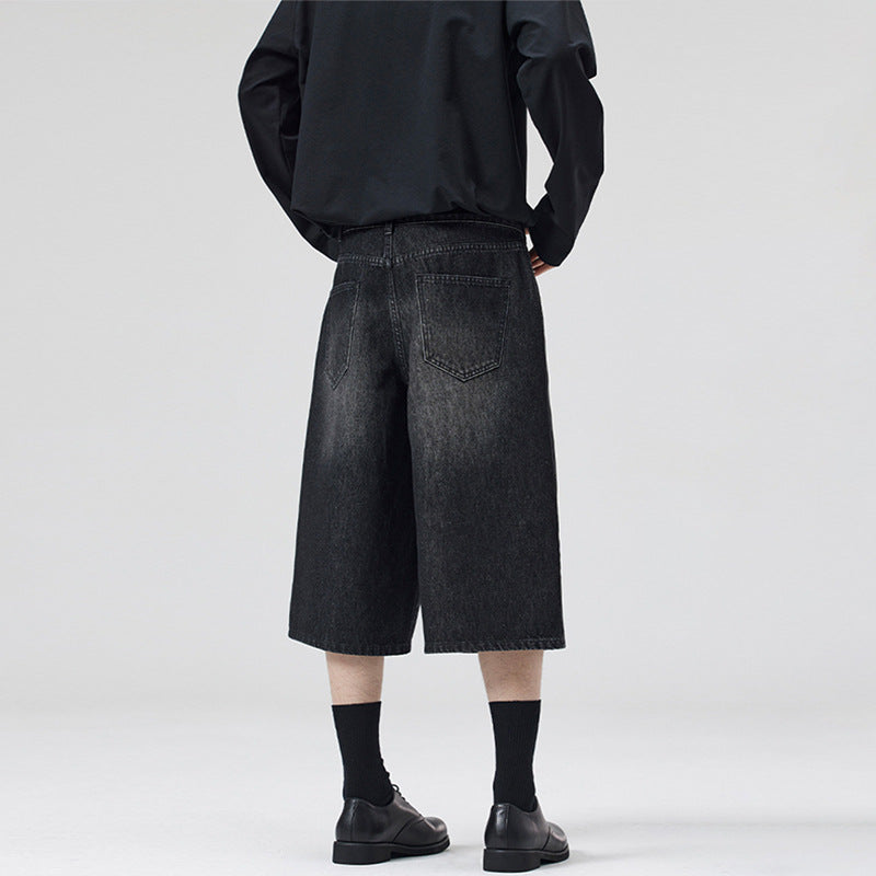 Short en jean ample MBW – Style streetwear unisexe