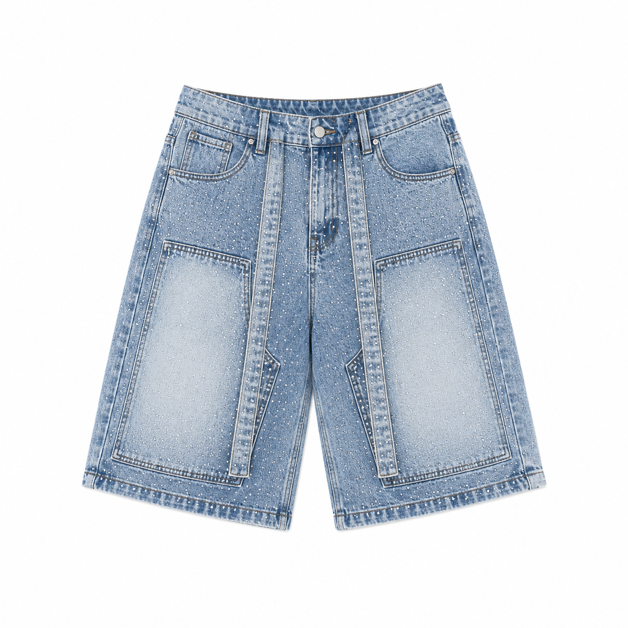MBW Oversize Baggy Short - Jean