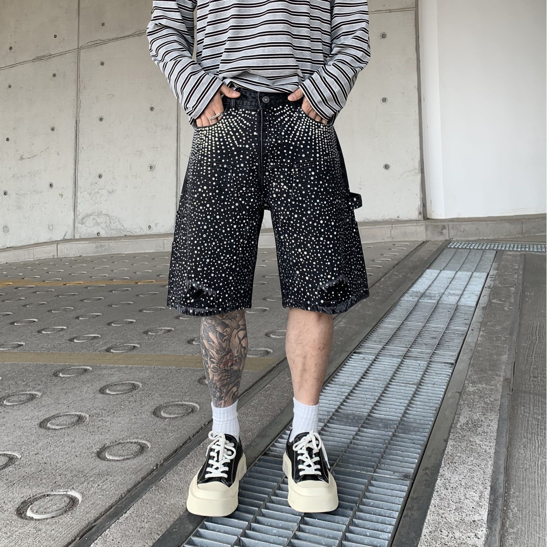 MBW Oversize Baggy Short - Jean
