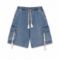 MBW Sarouel jean court Oversize