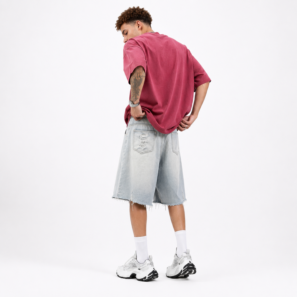 MBW denim Short Oversize