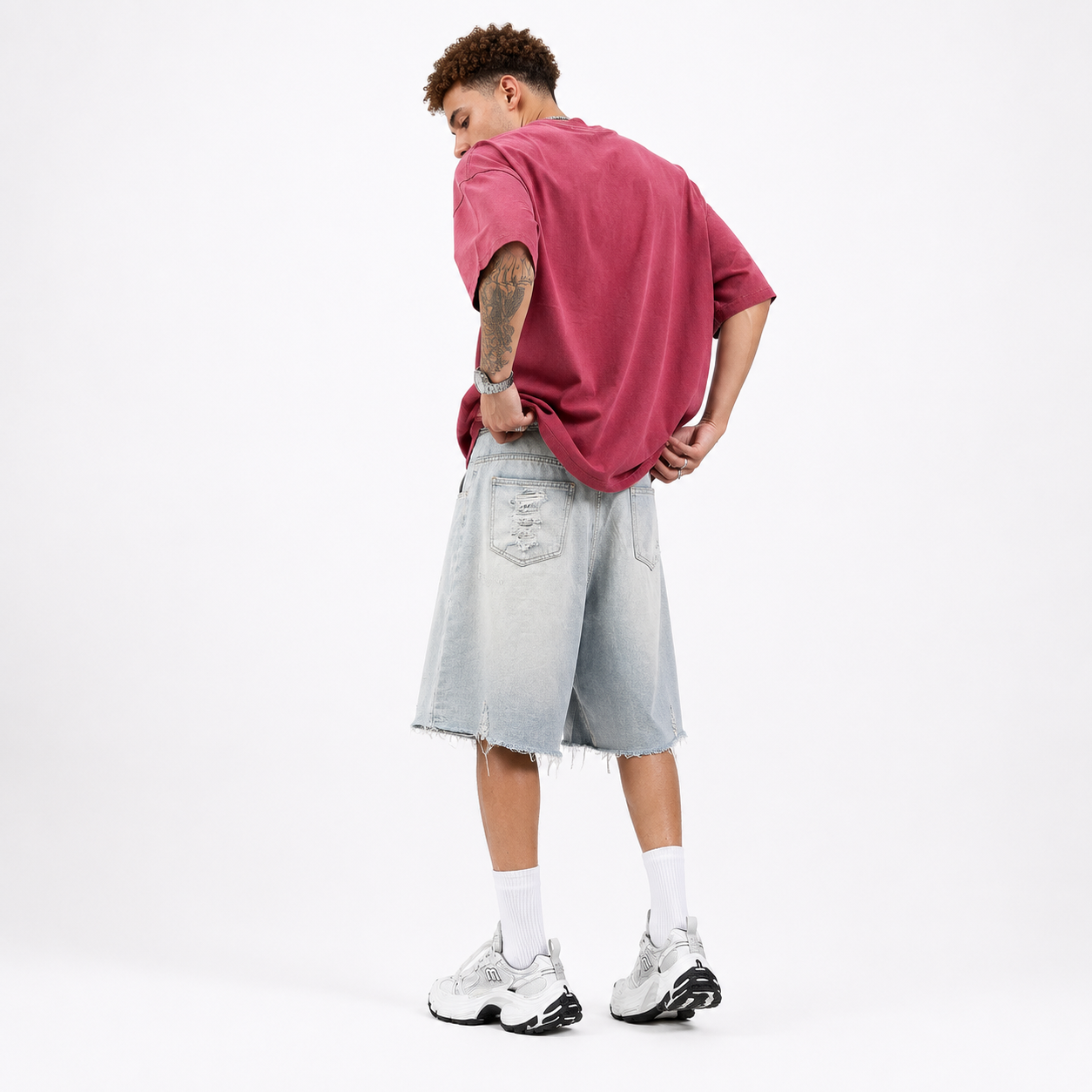 MBW denim Short Oversize