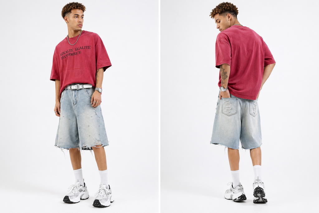 MBW denim Short Oversize
