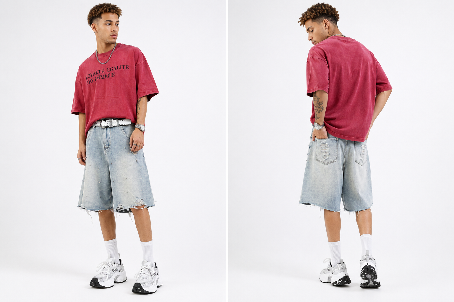 MBW denim Short Oversize