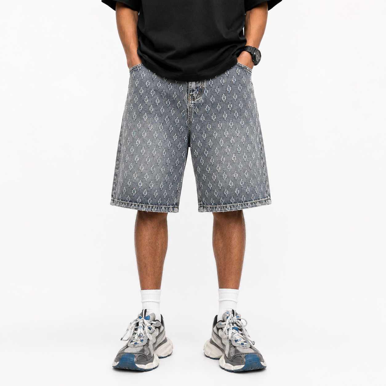 MBW Short en Jean Oversize