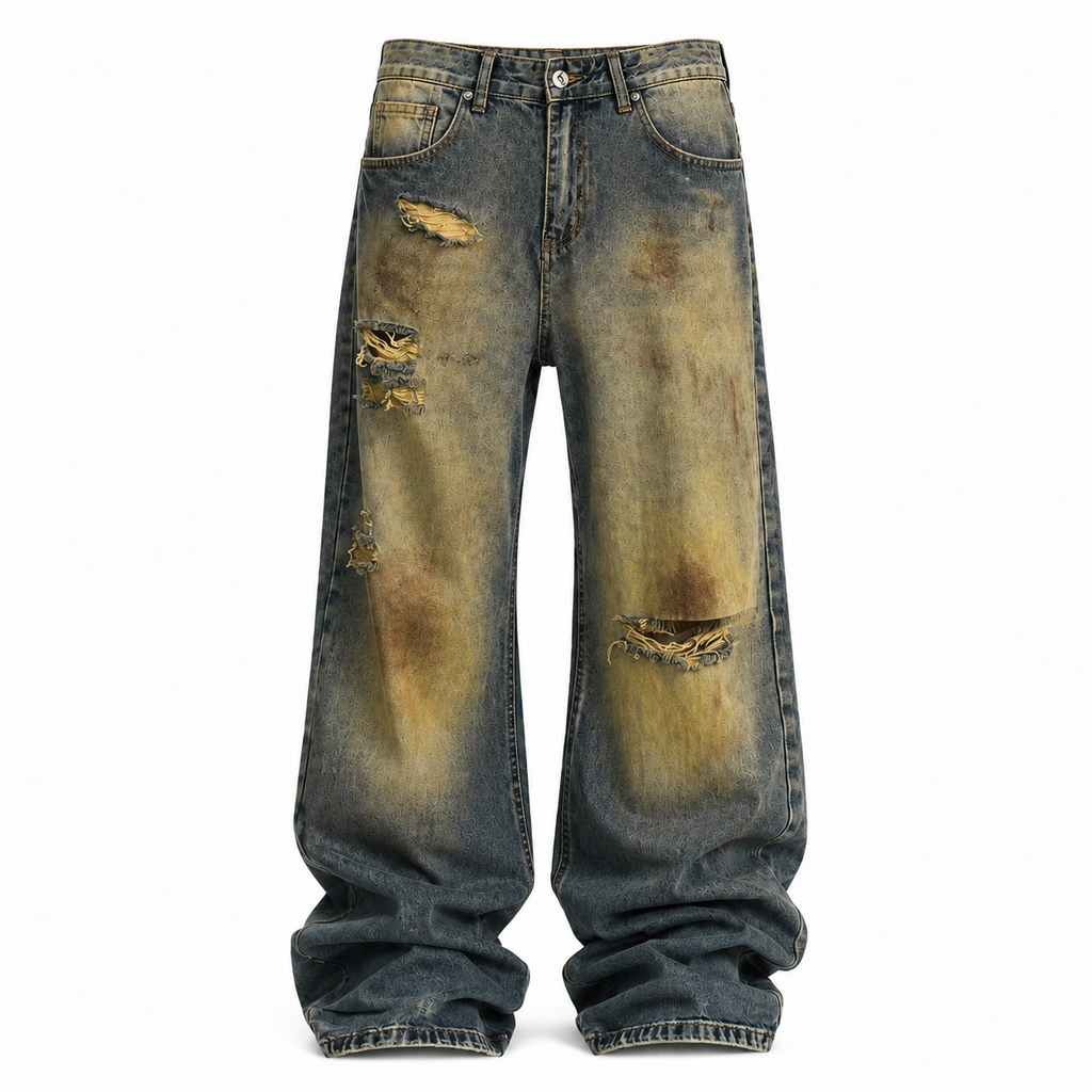 MBW – Jean cargo baggy vintage