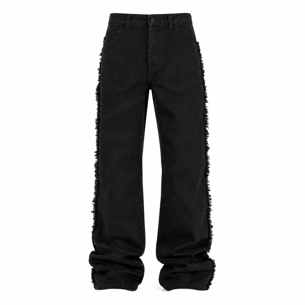 MBW – Jean brodé style vintage