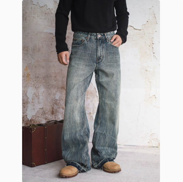 MBW – Jean baggy coupe droite