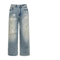 MBW – Jean baggy délavé vintage
