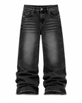 MBW – Jean évasé noir vintage