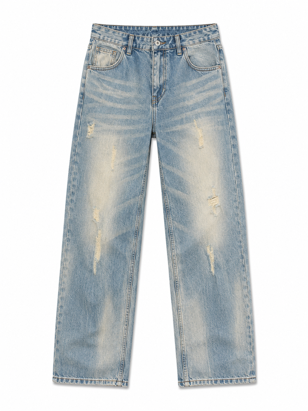 MBW – Jean streetwear délavé vintage