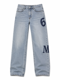 MBW – Jean streetwear droit imprimé