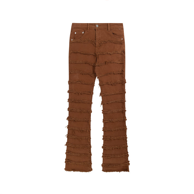 MBW – Jean noir streetwear destroy