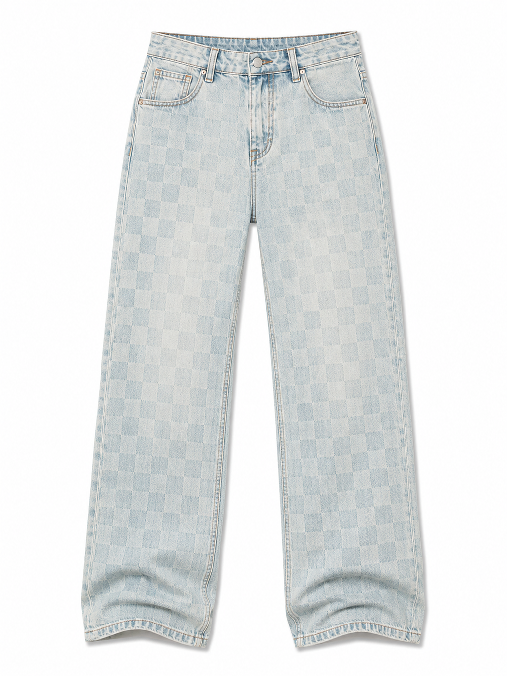 MBW – Jean slim à motif vintage