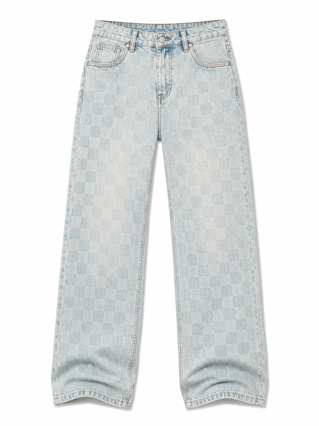 MBW – Jean slim à motif vintage