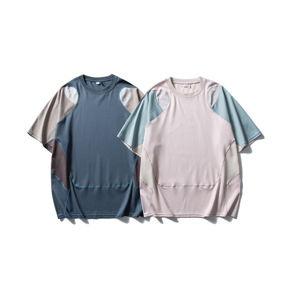 T-shirt Oversize Patchwork