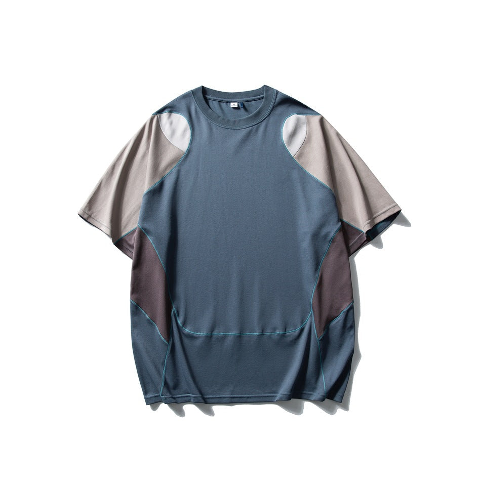 T-shirt Oversize Patchwork