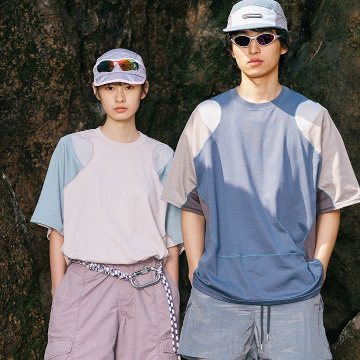 T-shirt Oversize Patchwork