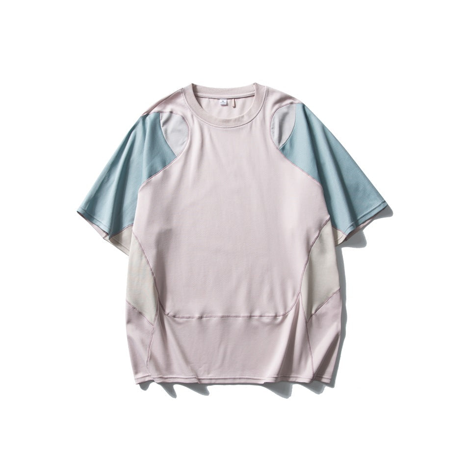 T-shirt Oversize Patchwork