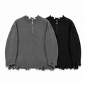 Pull Oversize effet usé