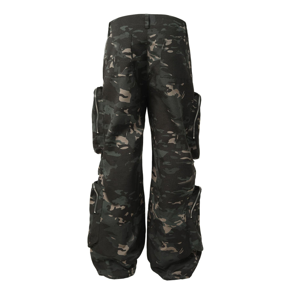 Jean Cargo Camouflage Baggy