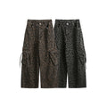 Pantalon Cargo Léopard Vintage
