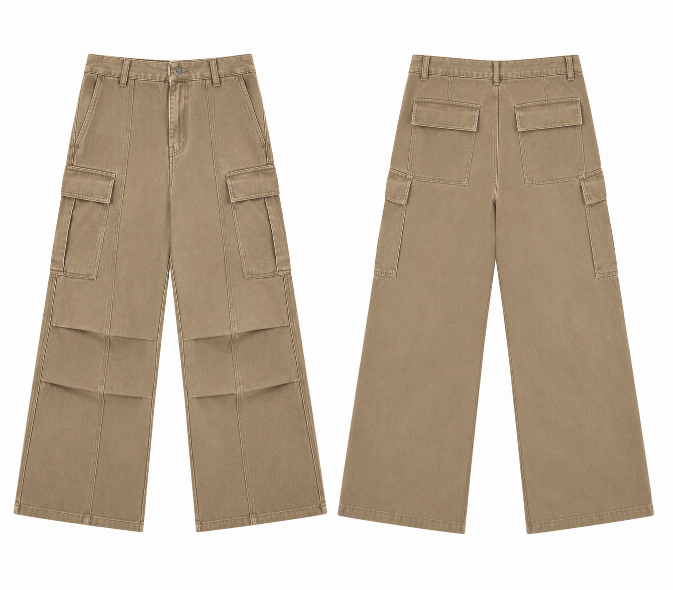 MBW – Pantalon cargo oversize streetwear