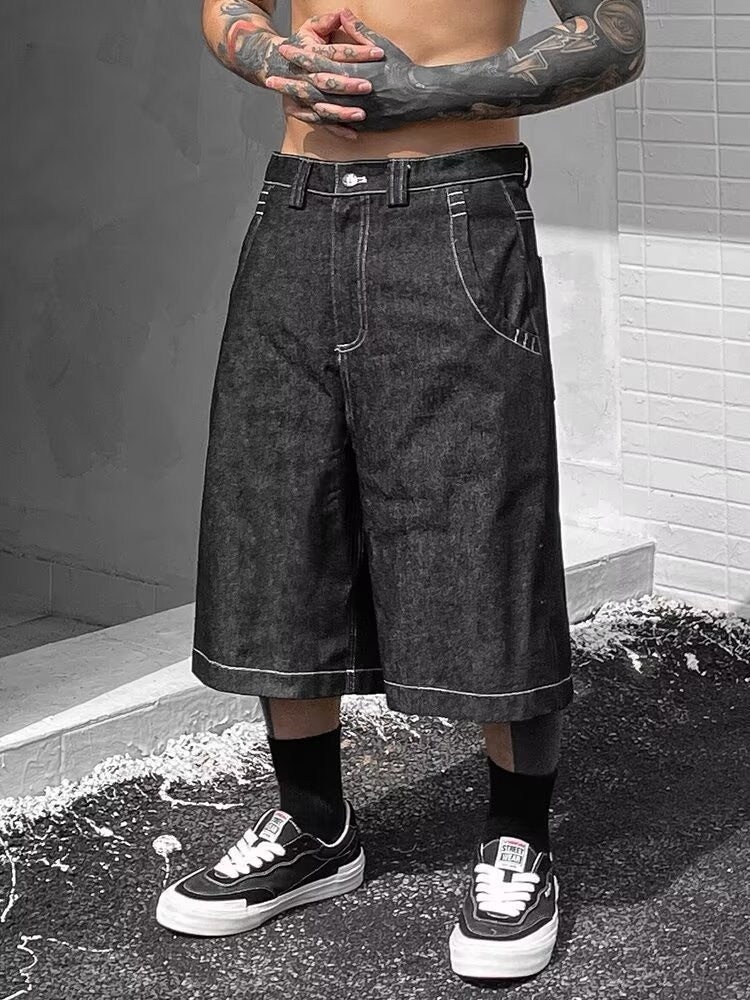 MBW Short Jean Oversize West coast Streetwear