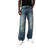 MBW – Jean slim délavé vintage