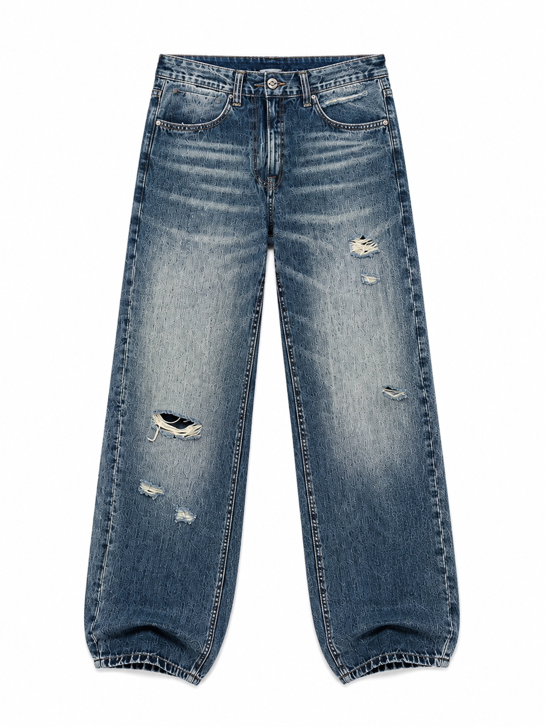 MBW – Jean slim délavé vintage