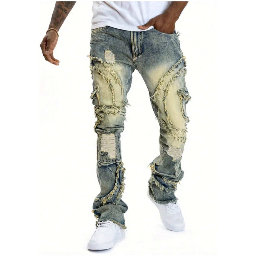 MBW Jean Baggy Délavé